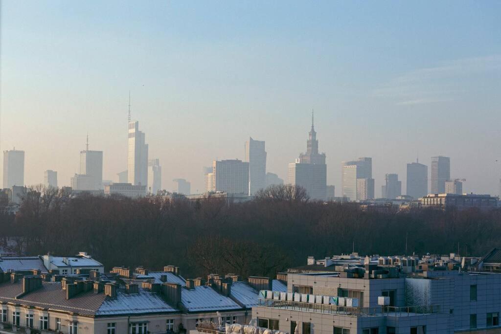 Wawaview! Studio With An Amazing View! Powisle. Varsovia Exterior foto