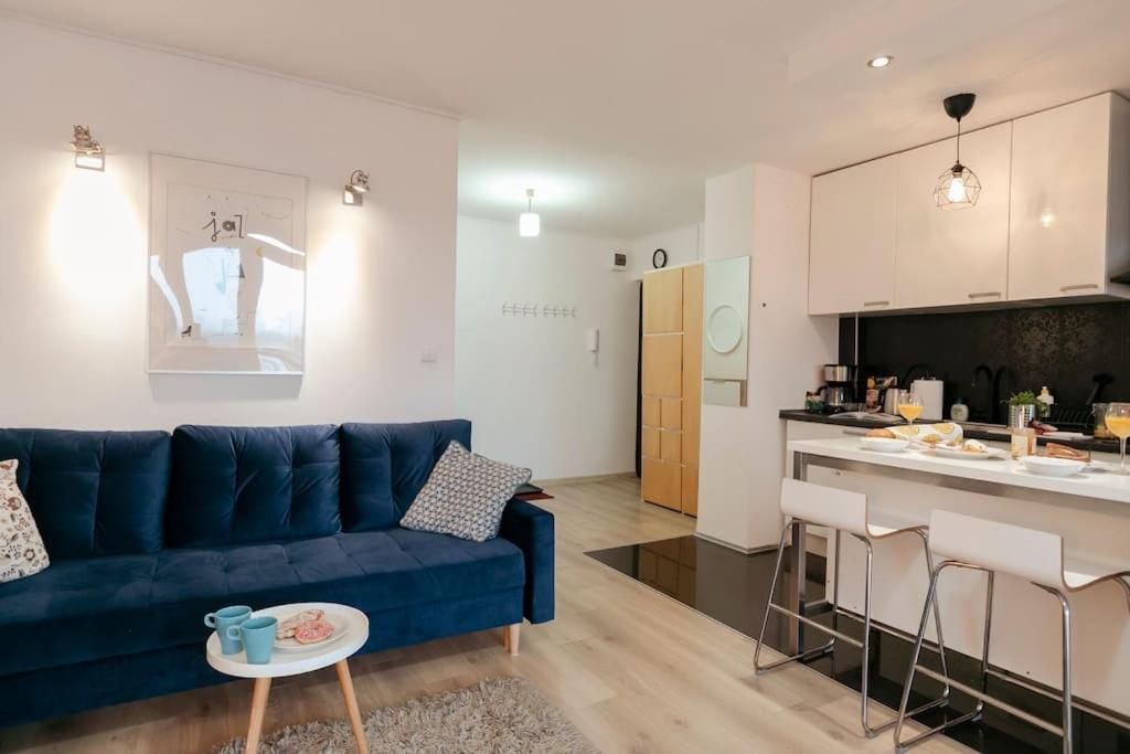 Wawaview! Studio With An Amazing View! Powisle. Varsovia Exterior foto